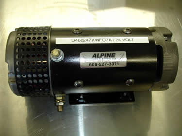 24 volt Electric Motor after restoration